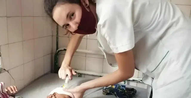 photo lucie langlois est en poste dans ce centre de traitement anti-lèpre depuis février 2020. &copy; lucie langlois