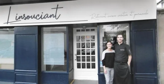 photo madeline et corentin heureux de cette création pas si insouciante. &copy; ouest-france