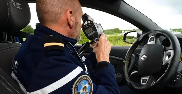 photo les gendarmes annoncent certains contrôles de vitesse pour susciter la prudence des automobilistes. &copy; archives le courrier de l’ouest – josselin clair