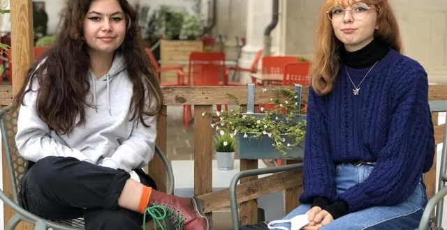 photo lola riera-douanne et éléonore da silva font partie du collectif soror le mans. &copy; photo le maine libre