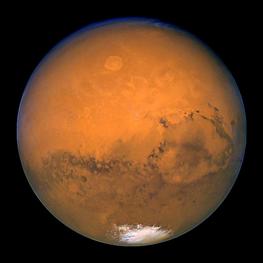 La planète Mars, au plus proche de la Terre, va disparaître
