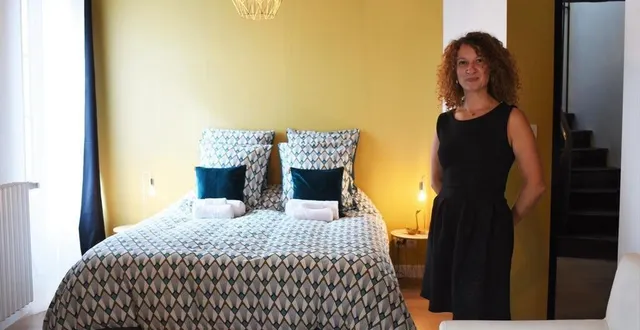 photo ouvert à la fin de l’été après neuf mois de travaux, la maison d’hôtes « au bon accueil » dispose de cinq chambres et a conservé l’ancien bar du port de juigné-sur-sarthe, un clin d’œil à l’histoire du lieu. &copy; le maine libre