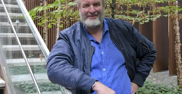 photo serge joncour, fidèle au mans, présente l’un de ses plus beaux romans. &copy; photo le maine libre – yvon loué