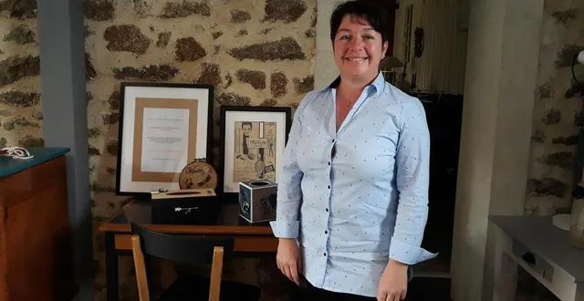 photo catherine gibeau donne une nouvelle vie aux vieux meubles et objets de décoration. &copy; ouest-france