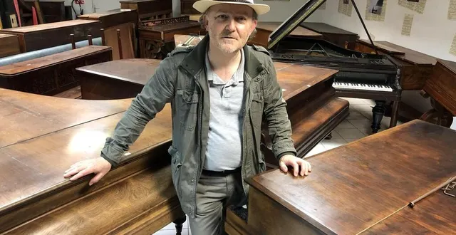 photo pierre tisseyre n’abandonne pas son idée. il espère créer un musée du piano à alençon. &copy; archives ouest-france.