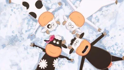 photo « le quatuor à cornes : là-haut sur la montagne » sera projeté en avant-première dans le cadre du festival « graines d’images junior ». &copy; photo du film d’animation « le quatuor à cornes »