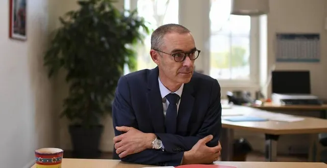 photo olivier bossard, directeur du centre hospitalier du mans a présenté la stratégie du chm pour faire face au covid-19. &copy; archives le maine libre – denis lambert