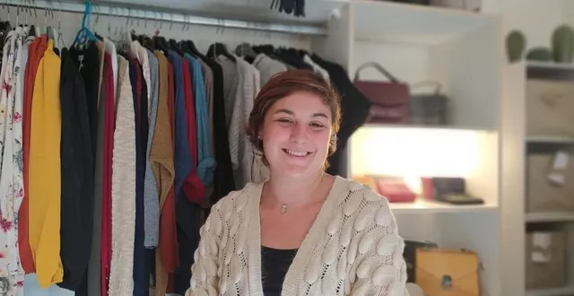 photo camille vigneron conjugue audace et gentillesse. ici, dans sa boutique physique, accessible uniquement sur rendez-vous à saint-maixent. &copy; sophie kluzek