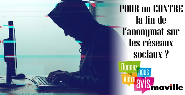 photo débat. pour ou contre la fin de l'anonymat sur les réseaux sociaux ?