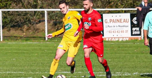 photo après l’ouverture du score, écommoy a cédé. &copy; le maine libre