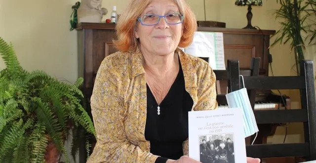 photo marie-odile goret-brémond vient de publier « la guerre ne s’est pas arrêtée en 1918 », un livre passionnant.  &copy; ouest-france