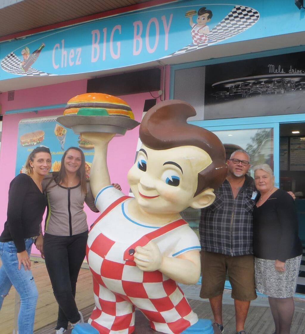 Le Pouliguen. Chez Big Boy, clin doeil aux Diners américains -  Nantes.maville.com