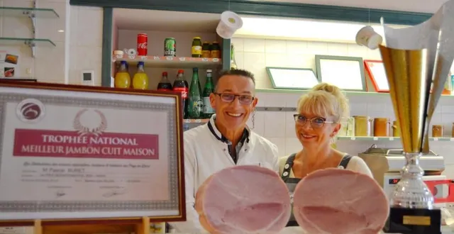 photo pascal et isabelle buret sont titulaires de plusieurs dizaines de prix nationaux, régionaux, départementaux de créations artisanales &copy; ouest-france