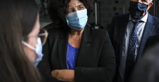 photo frédérique vidal était au mans ce vendredi. &copy; photo le maine libre denis lambert