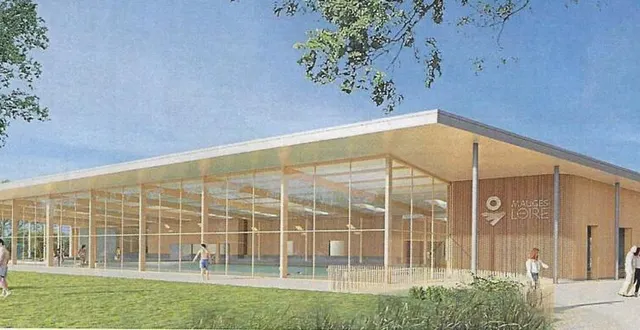 photo un emprunt de 7 millions d’euros a été contracté à l’été 2019 pour le financement du projet englobant la piscine de la pommeraye (photo du projet) et la piscine d’été de saint-florent-le-vieil.