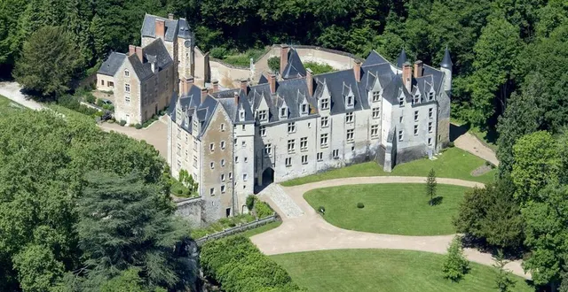 photo à découvrir ce week-end : la passionnante histoire du château de courtanvaux, à bessé-sur-braye. ouest-france &copy; oues-france