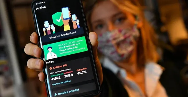 photo l’appli tousanticovid remplace stop covid. &copy; pqr/voix du nord/maxppp