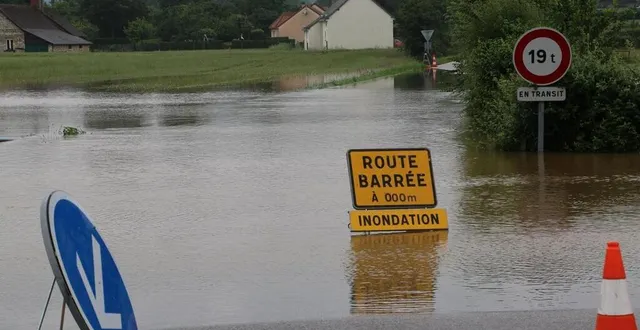photo des coulées de boue et des inondations avaient eu lieu dans l’orne au printemps dernier (illustration). ouest-france &copy; archives