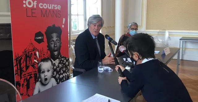 photo stéphane le foll, le maire du mans, détaille, ce vendredi matin, les mesures municipales consécutives au confinement. &copy; ouest-france