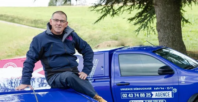 photo denis diaz intervient sur tous les types de canalisations. &copy; le maine libre