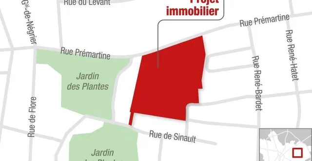 photo le parc prémartine se situe dans la rue du même nom, près du jardin des plantes au mans. &copy; infographie le maine libre – bruno séli