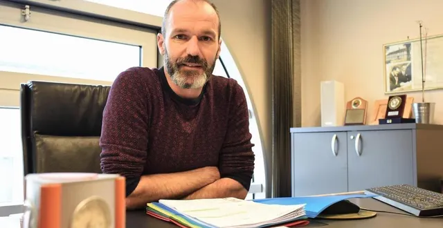 photo anthony mussard, le nouveau maire de loué, veut redynamiser la ville. &copy; le maine libre