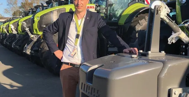 photo le directeur de claas tractor le mans-trangé, étienne bourasseau, porte le projet de modernisation de l’entreprise depuis son arrivée, il y a un an. lancés en 2017, les investissements ont permis de refaire la chaîne d’assemblage des tracteurs vert semi. &copy; ouest-france