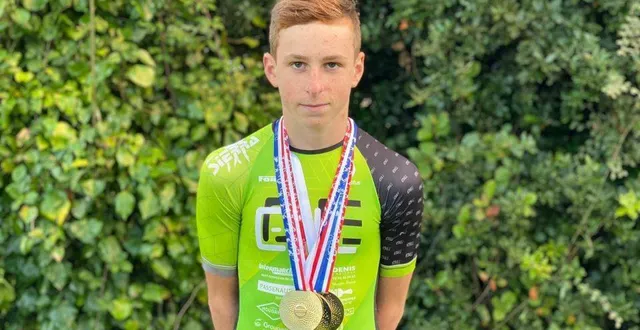 photo arthur lebeaupin a remporté trois titres nationaux avant de rejoindre l’équipe de france pour un stage. &copy; le maine libre