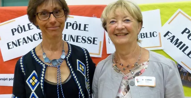 photo isabelle livache (à gauche), directrice de la maison des projets. &copy; archives le maine libre