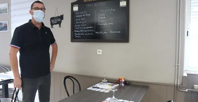 photo franck cherruau, gérant du relais de louailles, peut accueillir en salle jusqu’à quarante chauffeurs routiers, mais uniquement le soir. &copy; ouest-france