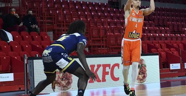 photo sérieux dans cette rencontre déséquilibrée sur le papier, le msb a dynamité tours &copy; photo le maine libre yvon loue