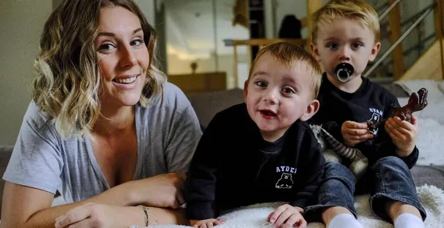 photo marine thyreau partage sa vie de maman de deux garçons : ayden et evan. &copy; photo archives le maine libre – denis lambert