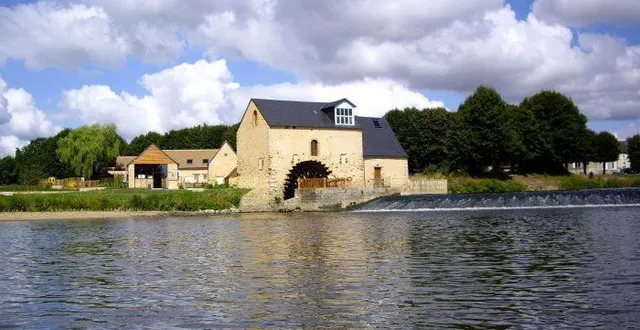 photo le moulin cyprien et l' ile moulinsart sur les bords de sarthe à fillé &copy; le maine libre