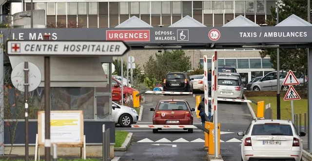 photo le centre hospitalier du mans, en sarthe. &copy; dominique breugnot photographer