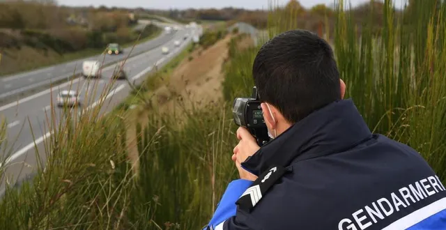 photo des contrôles vitesse sont annoncés cette semaine par les gendarmes. &copy; photo le courrier de l’ouest – laurent combet