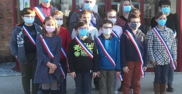 photo le conseil municipal jeunes de lombron est actif avec onze élus. &copy; le maine libre