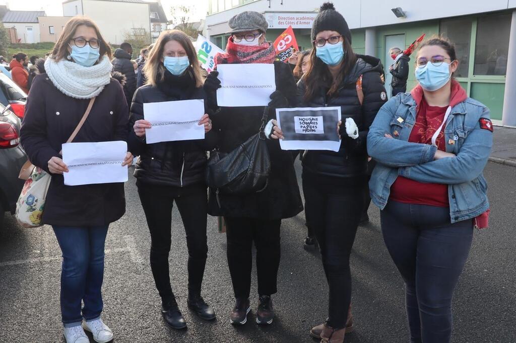 EN IMAGES. Très Forte Mobilisation Des Surveillants De Collèges Et ...