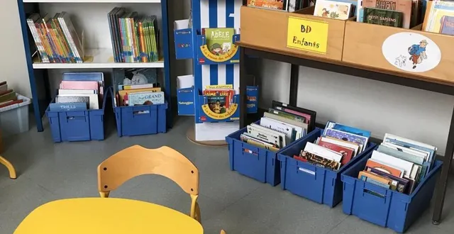 photo la bibliothèque est installée au 9, avenue de la division-leclerc, dans des locaux plus spacieux et agréables depuis octobre. &copy; ouest-france