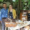 photo laure joye et son compagnon nicolas bonnet avant l’ouverture de la boutique l’origamie.