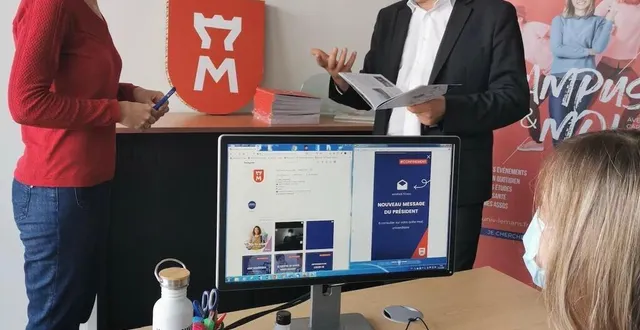 photo pauline beltz (assise) a été recrutée pour accentuer la communication auprès des étudiants. &copy; le mans université