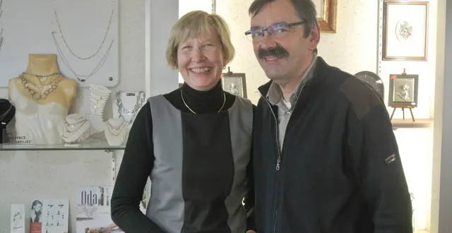 photo sylvie et philippe monthéard baisseront le rideau de la bijouterie fin janvier 2021. &copy; le maine libre