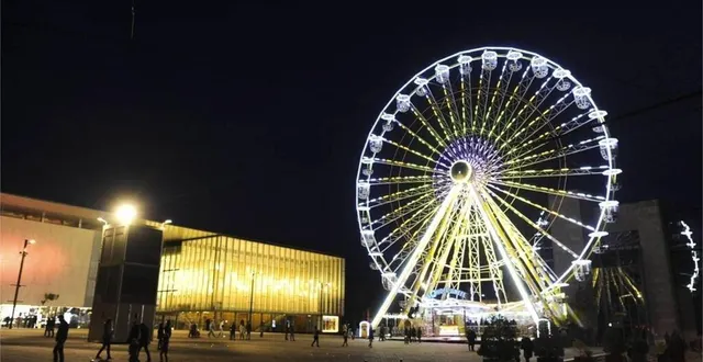photo la grande roue aux jacobins. &copy; photo archives le maine libre – hervé petitbon