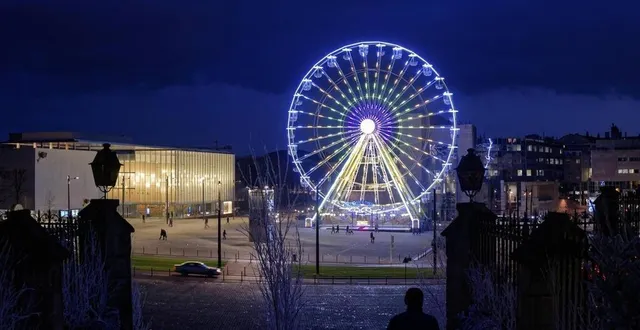 photo la grande roue sera de retour sur la place des jacobins, cette semaine. &copy; archives ouest france