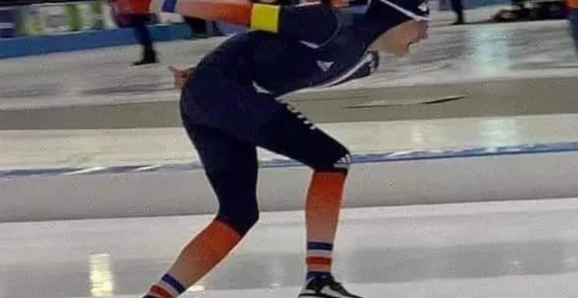 photo mathys rondel travaille l’hiver le patinage sur glace aux pays-bas. &copy; anthony rondel