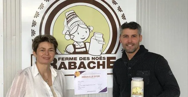 photo laurence et jean-pascal rabache sont les gérants de la ferme rabache. &copy; ouest-france