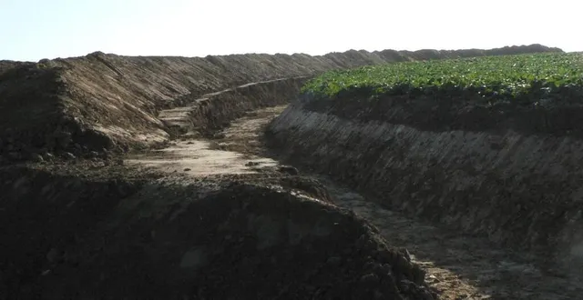 photo les travaux portent actuellement sur la construction des chemins d’accès sur le futur chantier. &copy; ouest-france