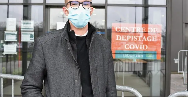 photo comme beaucoup d’autres sarthois, aldérick ribémont a décidé de faire un test au covid-19 avant les fêtes de noël pour « protéger sa famille ». &copy; le maine libre