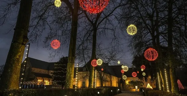 photo le mans, vendredi 11 décembre 2020. l’entrée de l’abbaye royale de l’epau, une merveille annonciatrice d’une belle balade. &copy; le maine libre – denis lambert