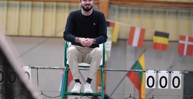photo après roland-garros et paris bercy, vincent wesly arbitre le tournoi challenge pro à bressuire. &copy; co – marie delage