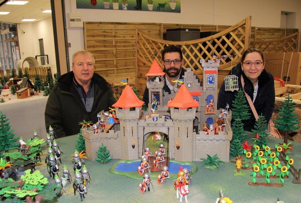 Ploërmel. Dioramas en Playmobil® pour la féerie de Noël - Lorient